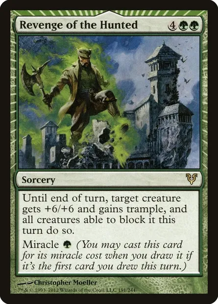 Revenge of the Hunted, Magic card AVR 191 — Avacyn Restored set