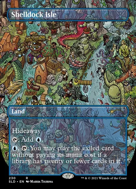 Shelldock Isle, Magic card SLD 230 — Secret Lair Drop set