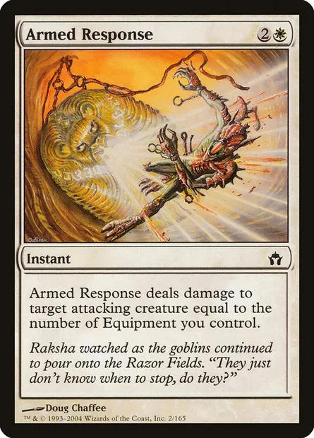 Armed Response, Magic card 5DN 2 — Fifth Dawn set