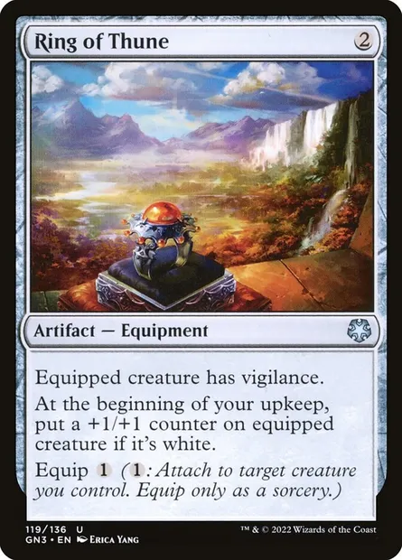 Ring of Thune, Magic card GN3 119 — Game Night: Free-for-All set
