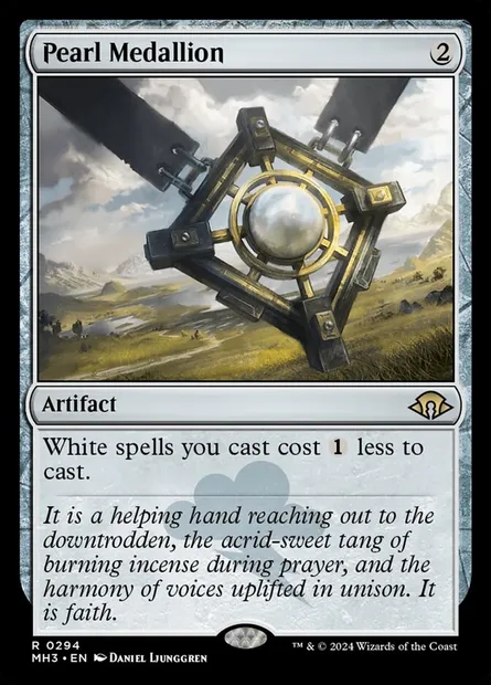 Pearl Medallion, Magic card MH3 294 — Modern Horizons 3 set