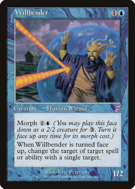Willbender, Magic card TSB 36 — Time Spiral Timeshifted set