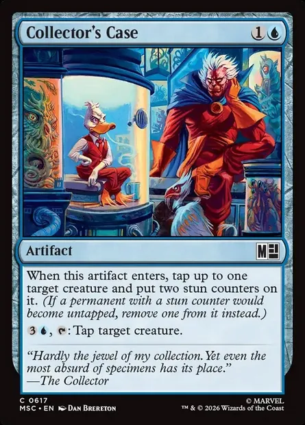Collector's Case, Magic card MSC 617 — Marvel Super Heroes Commander set