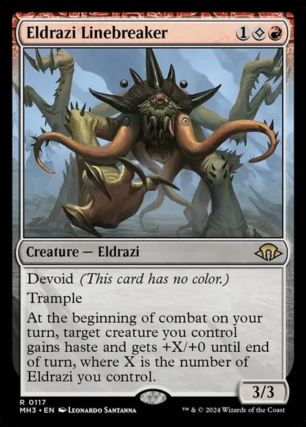 Eldrazi Linebreaker, Magic card MH3 117 — Modern Horizons 3 set