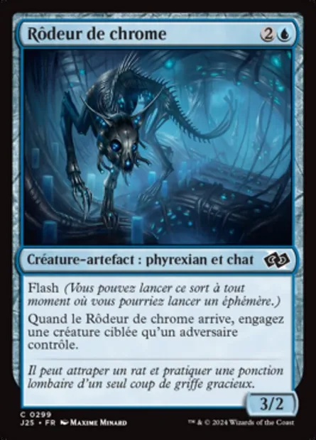 Rôdeur de chrome, carte Magic J25 299 — extension Foundations Jumpstart