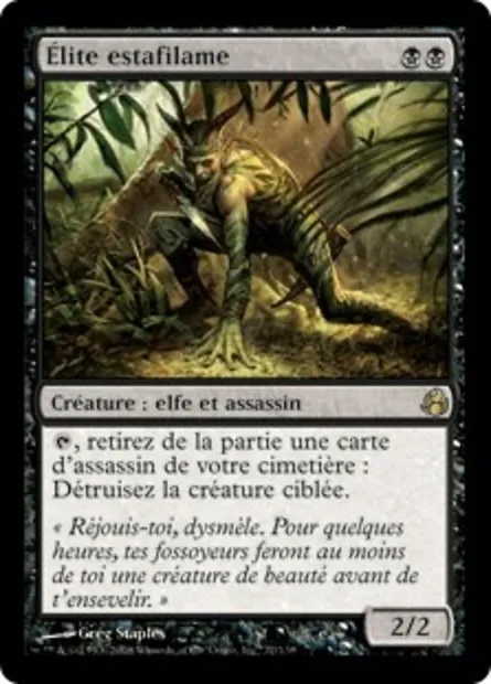 Élite estafilame, carte Magic MOR 77 — extension Leveciel