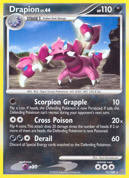 Drascore, carte Pokémon SF 15 — extension Tempête