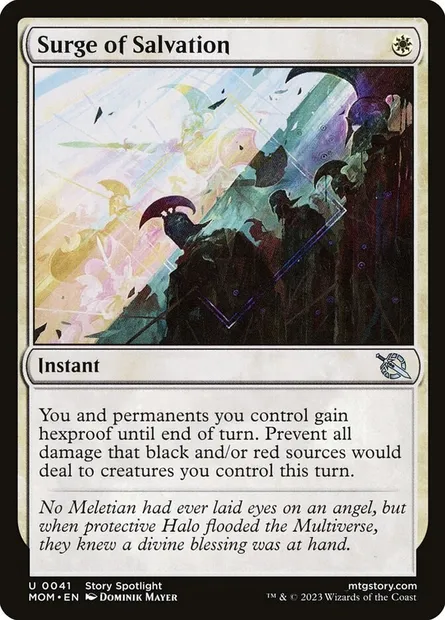 Surge of Salvation, Magic card MOM 41 — March of the Machine set