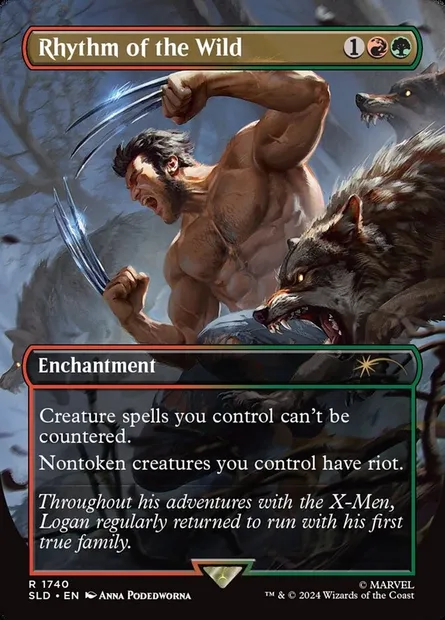 Rhythm of the Wild, Magic card SLD 1740 — Secret Lair Drop set