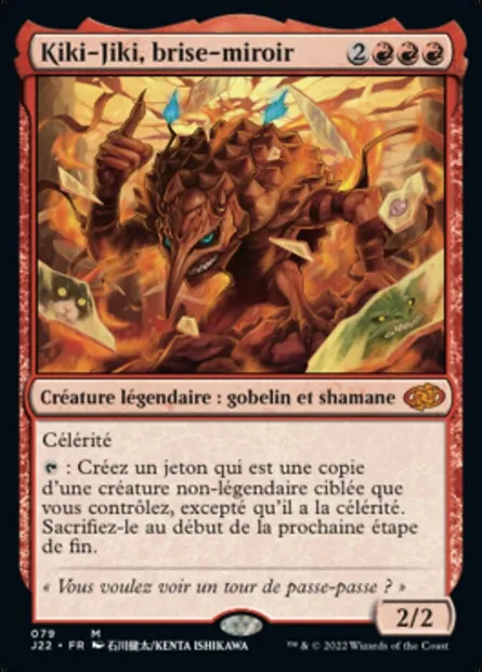 Kiki-Jiki, brise-miroir, carte Magic J22 79 — extension Jumpstart 2022