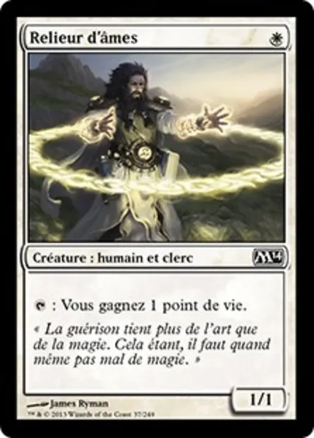 Relieur d'âmes, carte Magic M14 37 — extension Magic 2014