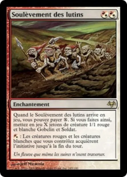 Soulèvement des lutins, carte Magic EVE 145 — extension Coucheciel