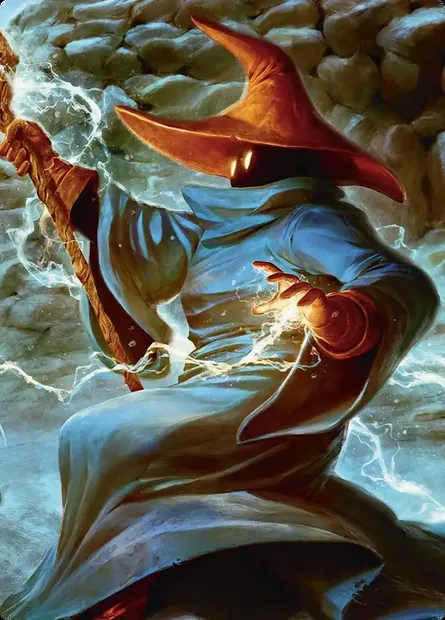 The Destined Black Mage // The Destined Black Mage, carte Magic AFIC 6 — extension Final Fantasy Scene Box