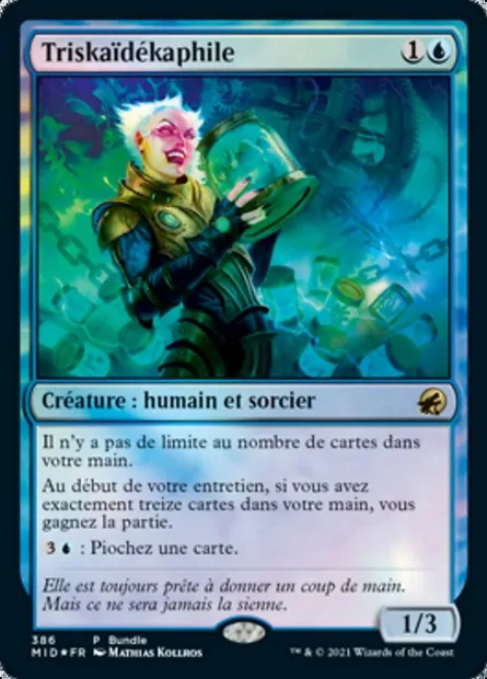 Triskaïdékaphile, carte Magic MID 386 — extension Innistrad : chasse de minuit