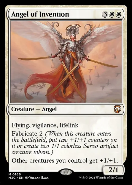Angel of Invention, Magic card M3C 166 — Modern Horizons 3 Commander set