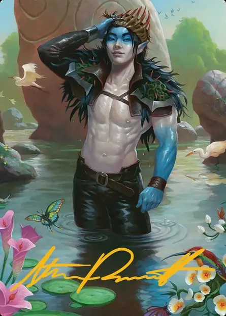 Oko, Lorwyn Liege // Oko, Lorwyn Liege, Magic card AECL 31 — Lorwyn Eclipsed Art Series set