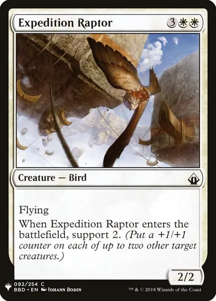 Rapace d'expédition, carte Magic PLST BBD-92 — extension The List