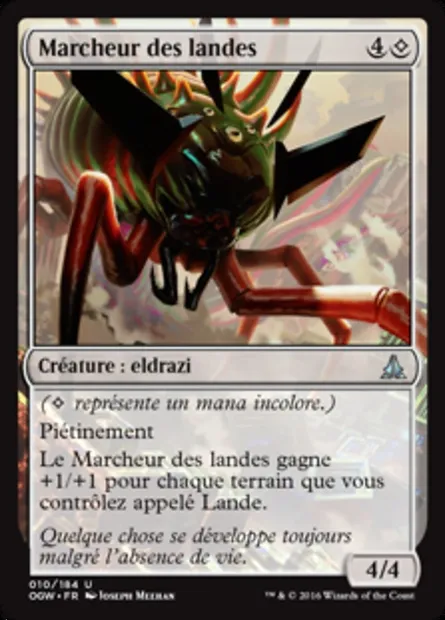 Marcheur des landes, carte Magic OGW 10 — extension Le serment des Sentinelles