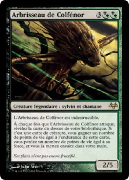 Arbrisseau de Colfénor, carte Magic EVE 128 — extension Coucheciel