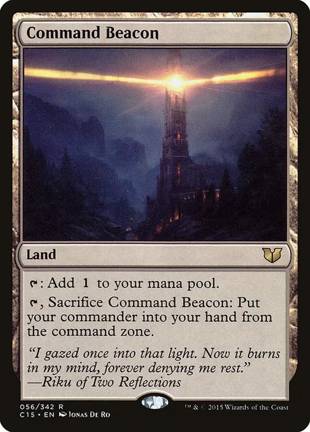 Command Beacon, Magic card C15 56 — Commander 2015 set