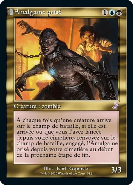 Amalgame prisé, carte Magic TSR 382 — extension Spirale Temporelle Remastered