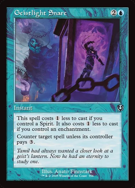Geistlight Snare, Magic card INR 356 — Innistrad Remastered set