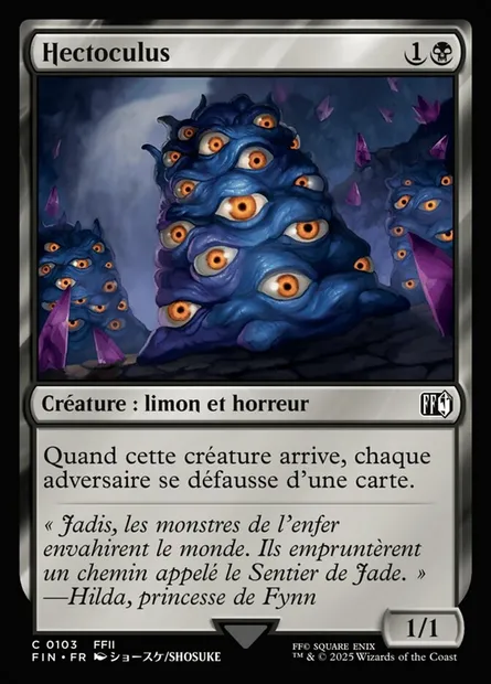 Hectoculus, carte Magic FIN 103 — extension Final Fantasy