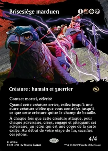 Brisesiège marduen, carte Magic TDM 364 — extension Tarkir: Dragonstorm