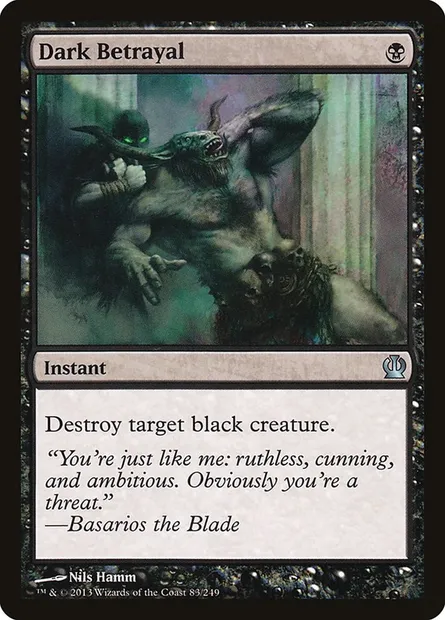 Dark Betrayal, Magic card THS 83 — Theros set