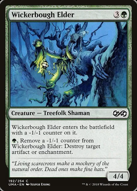 Wickerbough Elder, Magic card UMA 192 — Ultimate Masters set