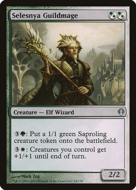 Selesnya Guildmage, Magic card ARC 94 — Archenemy set