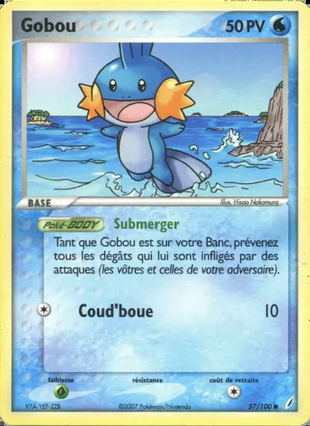 Gobou, carte Pokémon CG 57 — extension EX Gardiens de Cristal