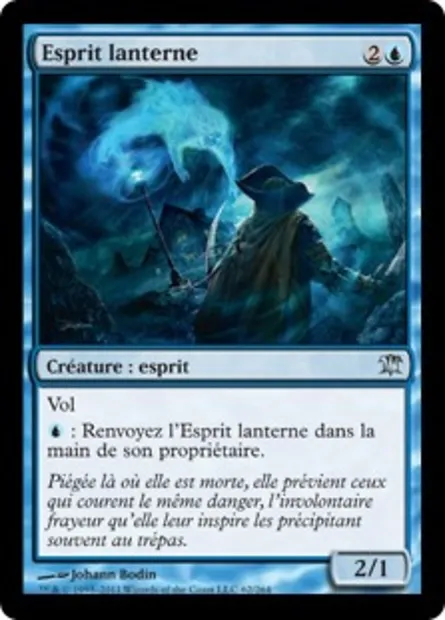 Esprit lanterne, carte Magic ISD 62 — extension Innistrad