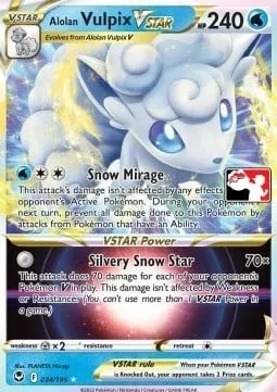 Alolan Vulpix VSTAR, Pokémon card PPS 034-3 — Play! Pokémon Prize Pack Series set