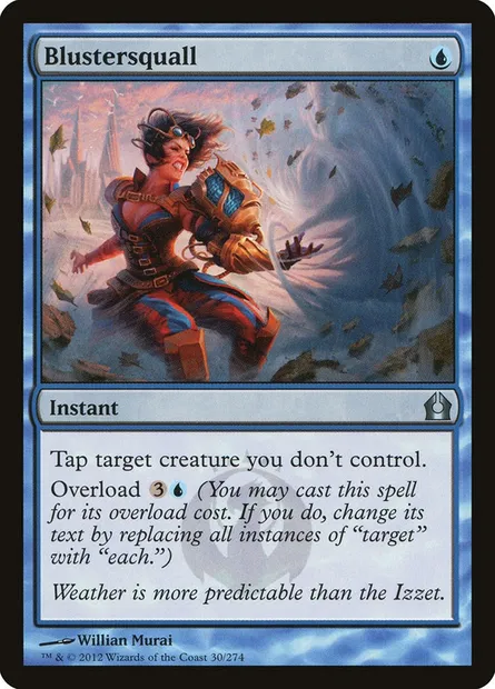 Blustersquall, Magic card RTR 30 — Return to Ravnica set