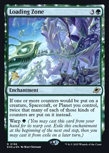 Zone de chargement, carte Magic PEOE 196s — extension Edge of Eternities Promos