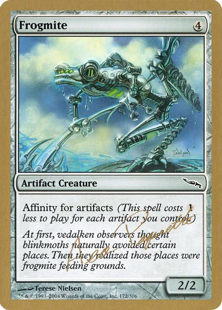 Mitraine, carte Magic WC04 ap172 — extension World Championship Decks 2004