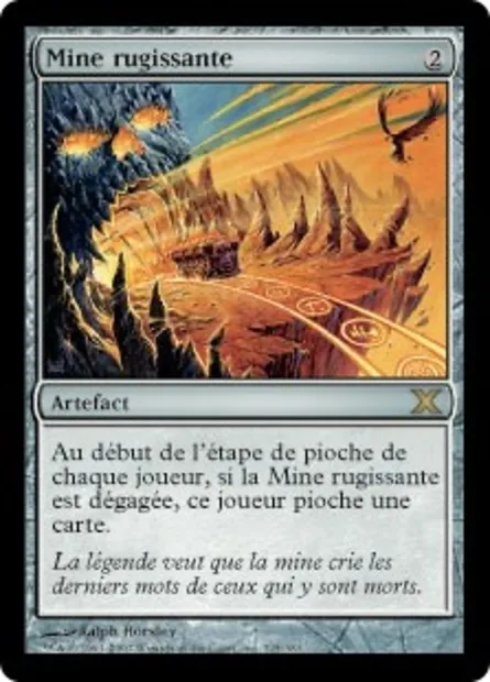 Mine rugissante, carte Magic 10E 325 — extension Dixième édition