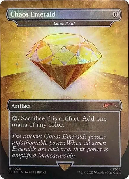 Lotus Petal, Magic card SLD 7035 — Secret Lair Drop set
