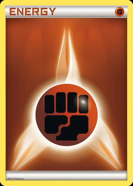 Énergie Combat, carte Pokémon LGP 2011-8 — extension League Promos