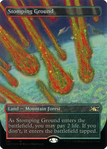 Stomping Ground, Magic card UNF 531 — Unfinity set
