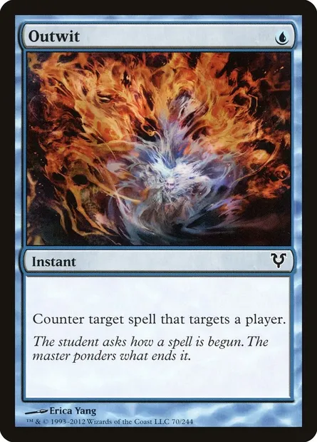 Outwit, Magic card AVR 70 — Avacyn Restored set