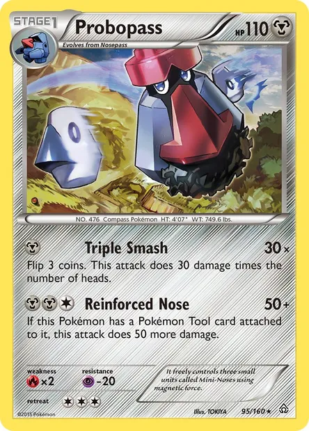 Probopass, Pokémon card PRC 95 — Primal Clash set