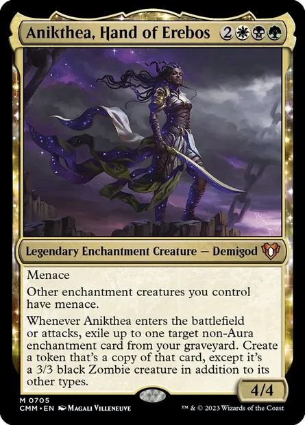 Anikthea, Hand of Erebos, Magic card CMM 705 — Commander Masters set