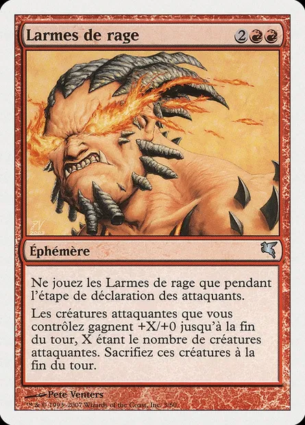 Larmes de rage, carte Magic PSAL I3 — extension Salvat 2005