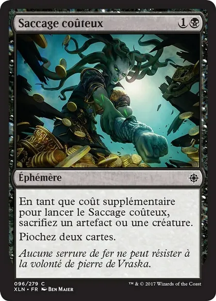 Saccage coûteux, carte Magic XLN 96 — extension Ixalan
