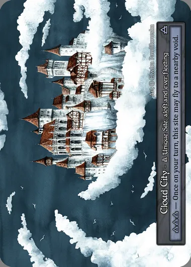 Cloud City, Sorcery card ALP 351 — Alpha set