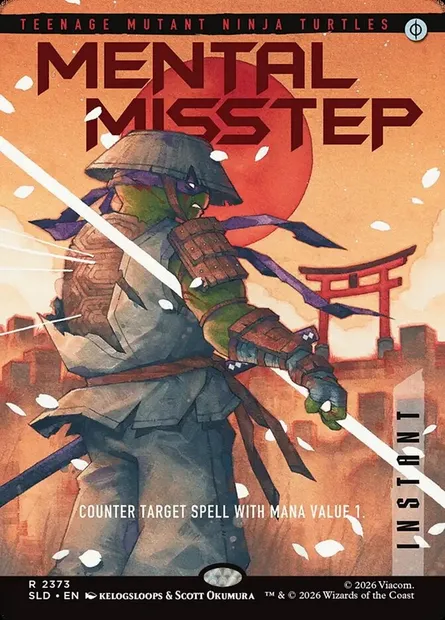 Mental Misstep, Magic card SLD 2373 — Secret Lair Drop set