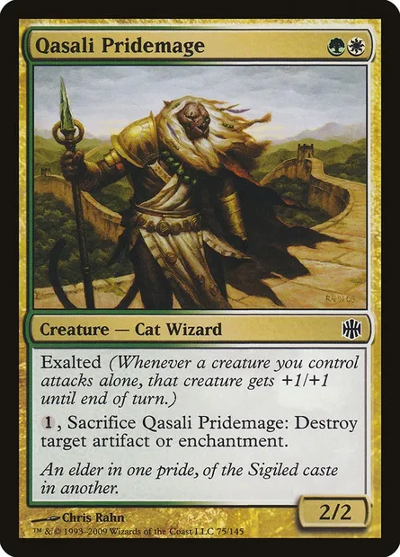 Qasali Pridemage, Magic card ARB 75 — Alara Reborn set