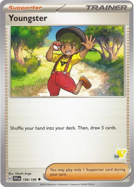 Youngster, Pokémon card BA24 198-59 — Battle Academy 2024 set